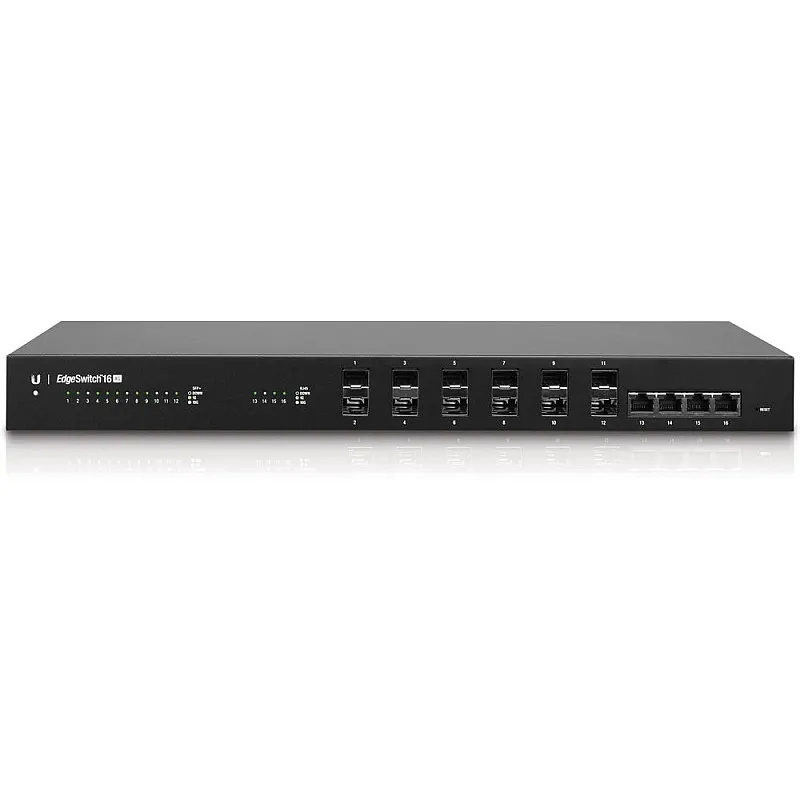 Ubiquiti EdgeSwitch 16 Ports 交換機, ES-16-XG - U-ES-16-XG 交換器 ｜ 衍光HinKwong 香港