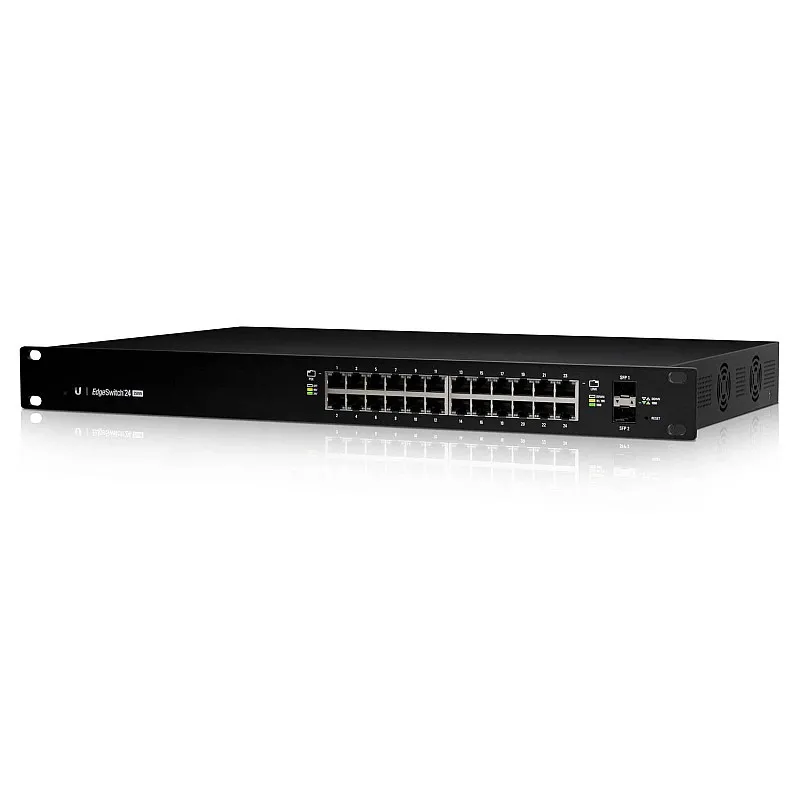 Ubiquiti EdgeSwitch 24 Ports 250W 交換器, ES-24-250W - U-ES-24-250W 交換器 ｜ 衍光HinKwong 香港