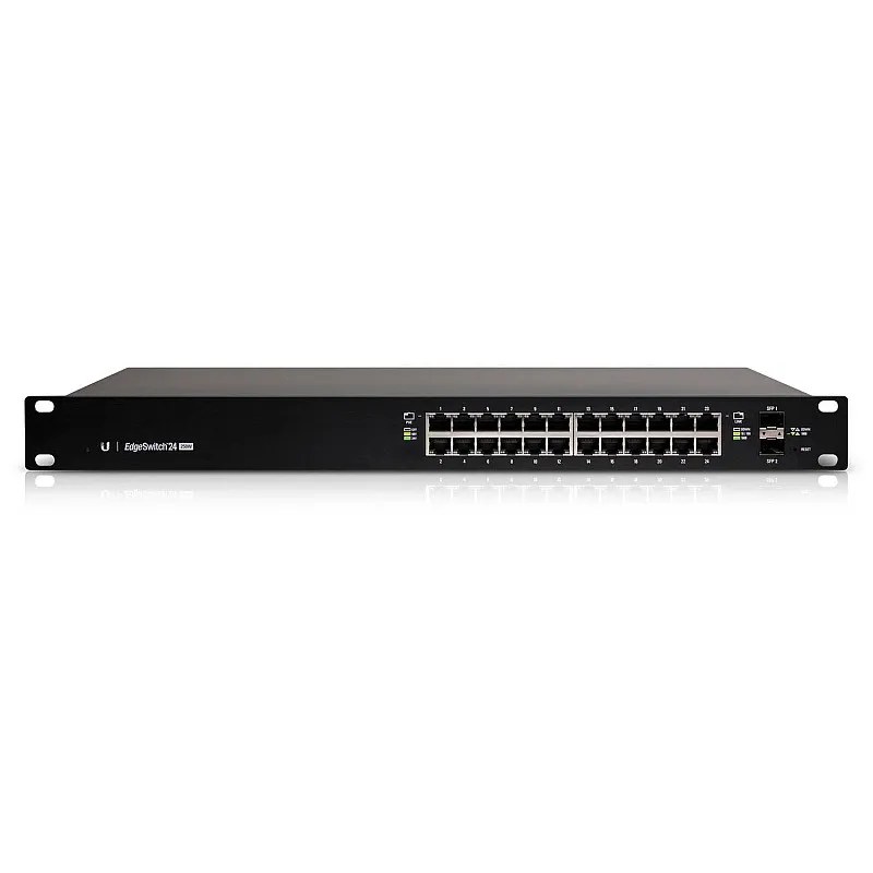 Ubiquiti EdgeSwitch 24 Ports 250W 交換器, ES-24-250W - U-ES-24-250W 交換器 ｜ 衍光HinKwong 香港