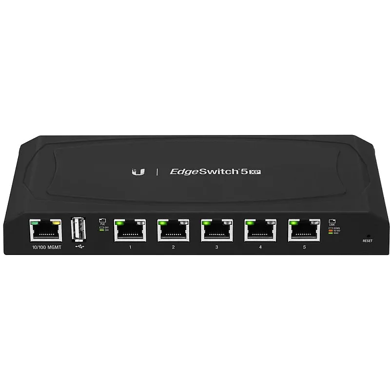 Ubiquiti EdgeSwitch 5XP 5 Ports 交換器, ES-5XP - U-ES-5XP 交換器 ｜ 衍光HinKwong 香港