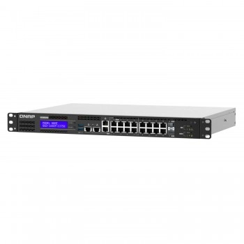 威聯通 QNAP 18 Ports PoE 網管型交換器, QGD-1602P-C3758-16G
