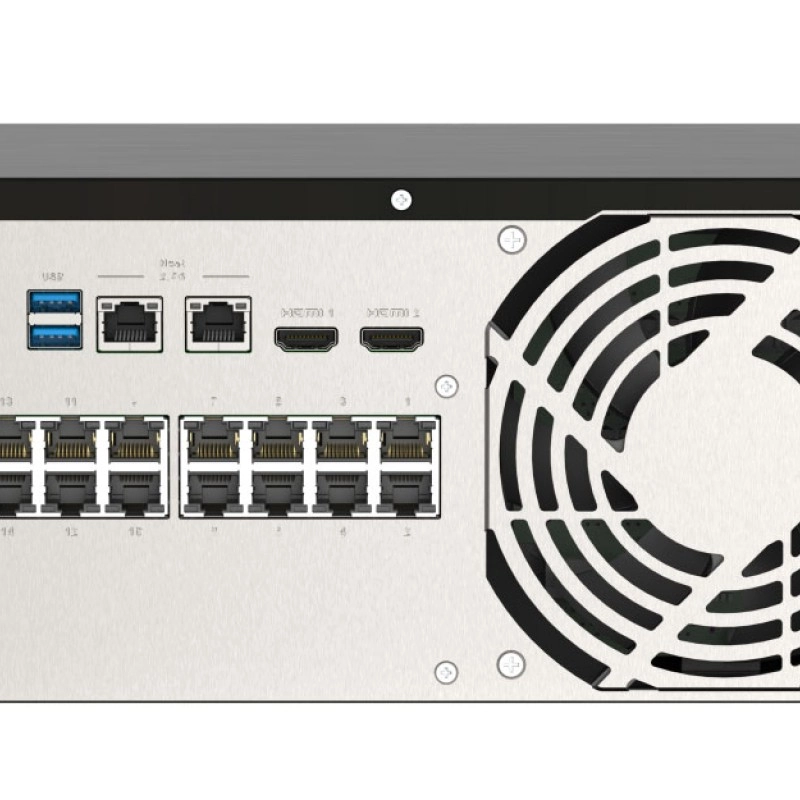 威聯通 QNAP 16 Ports Guardian PoE 網管交換器, QGD-3014-16PT-8G交換器