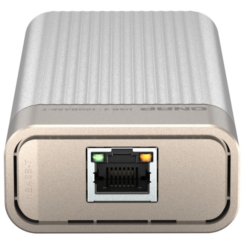 威聯通 QNAP USB 4 Type-C 轉 10GBASE-T RJ45 網路轉換器, QNA-UC10G1TNAS 配件