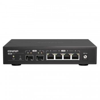 威聯通 QNAP 6 Ports 無網管型交換器, QSW-2104-2S