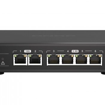 威聯通 QNAP 6 Ports 無網管型交換器, QSW-2104-2T