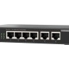 QNAP 6 Ports Unmanaged Switch, QSW-2104-2T-R2Switches