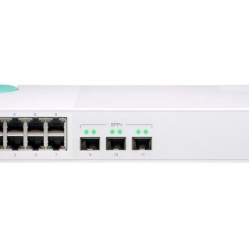 威聯通 QNAP 11 Ports 10GbE 無網管型交換器, QSW-308S