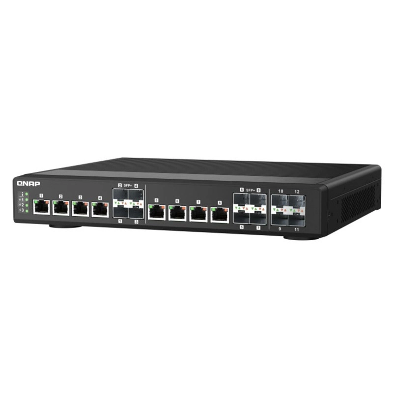 威聯通 QNAP 12 Ports 10GbE 網管型交換器, QSW-IM1200-8C交換器
