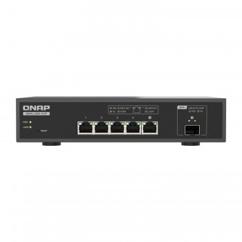 QNAP 5 Ports 10GbE 管理型交換器, QSW-L3205-1C4T