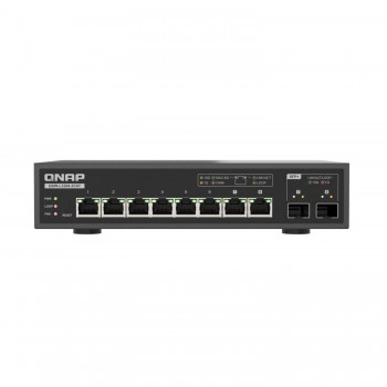 QNAP 8 Ports 10GbE Lite 管理型交換器, QSW-L3208-2C6T