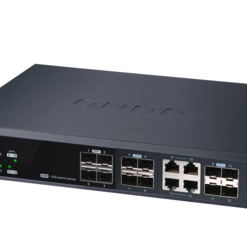 威聯通 QNAP 12 Ports 10G 管理型交換器, QSW-M1204-4C交換器