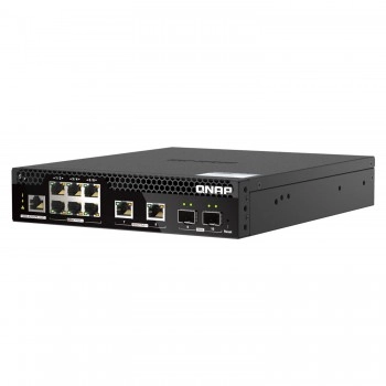 威聯通 QNAP 4 Ports 網管型交換器, QSW-M2106PR-2S2T