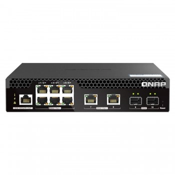威聯通 QNAP 4 Ports 網管型交換器, QSW-M2106PR-2S2T