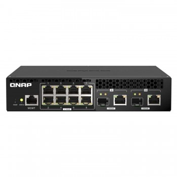 威聯通 QNAP 10 Ports 管理型交換器, QSW-M2108R-2C