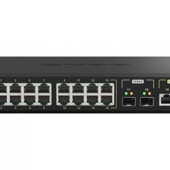 威聯通 QNAP 20 Ports PoE 網管型交換器, QSW-M2116P-2T2S