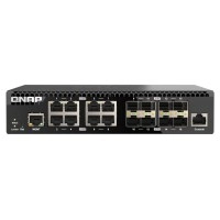 QNAP 16 Ports Managed Switch, QSW-M3216R-8S8T