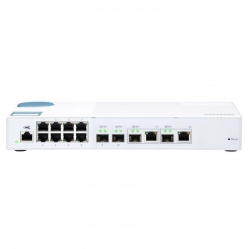 威聯通 QNAP 12 Ports 10GbE 管理型交換器, QSW-M408-2C