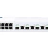 威聯通 QNAP 12 Ports 10GbE 管理型交換器, QSW-M408-4C交換器