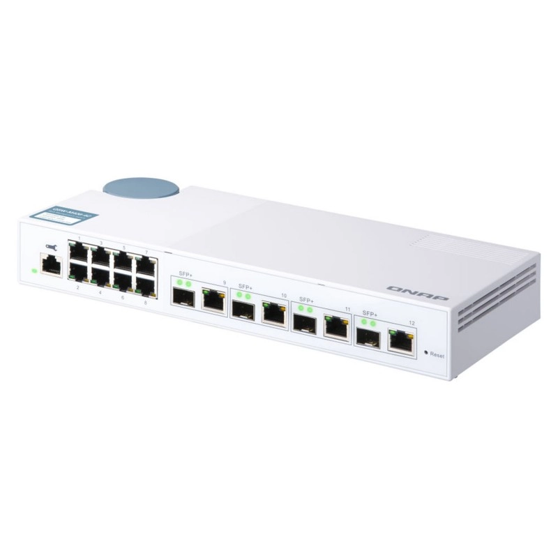 威聯通 QNAP 12 Ports 10GbE 管理型交換器, QSW-M408-4C交換器