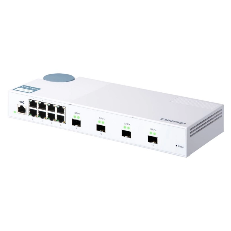 威聯通 QNAP 12 Ports 10GbE 管理型交換器, QSW-M408S交換器