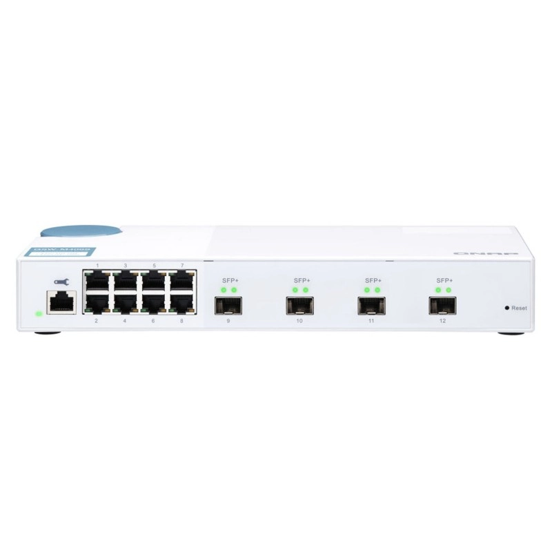 威聯通 QNAP 12 Ports 10GbE 管理型交換器, QSW-M408S交換器