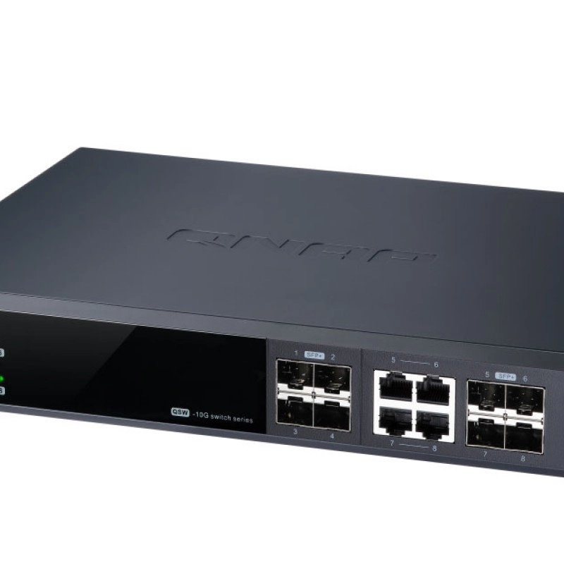 威聯通 QNAP 8 Ports 10G 網管交換器, QSW-M804-4C交換器