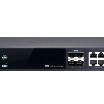 威聯通 QNAP 8 Ports 10G 網管交換器, QSW-M804-4C