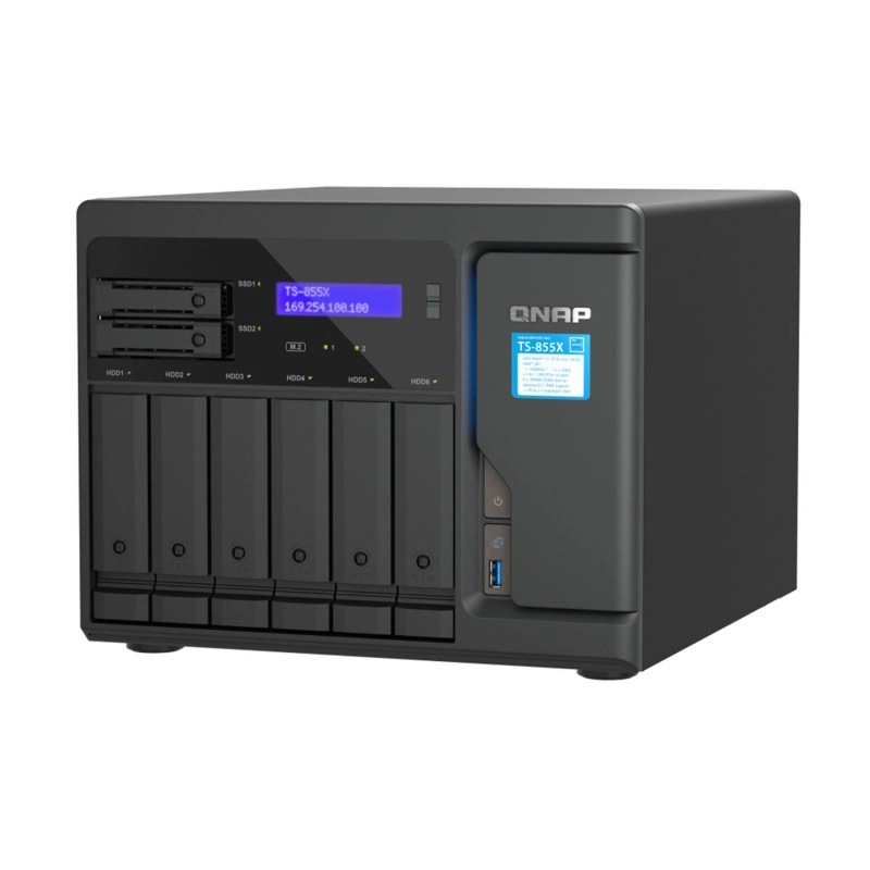 威聯通 QNAP 8 Bay 網絡儲存裝置, TS-855X-8G