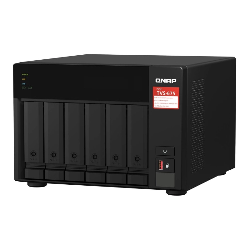 威聯通 QNAP TVS-675-8G NAS 網絡儲存裝置