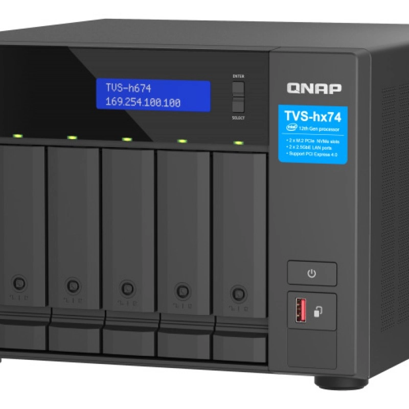 威聯通 QNAP TVS-h674-i5-32G NAS 網絡儲存裝置