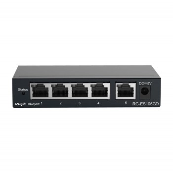 睿易 Reyee Gigabit unmanaged Switch, RG-ES105GD