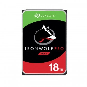 Seagate IronWolf Pro 18TB 3.5吋 內置硬碟, ST18000NT001