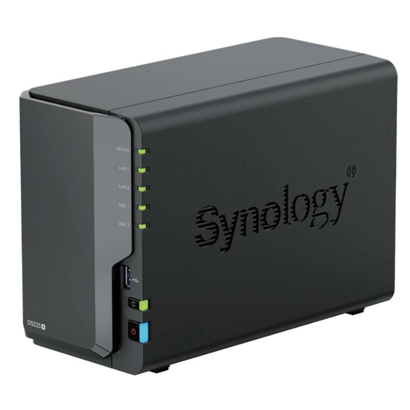 群暉 Synology 2 Bay 網絡儲存裝置, DS225+直立式 NAS