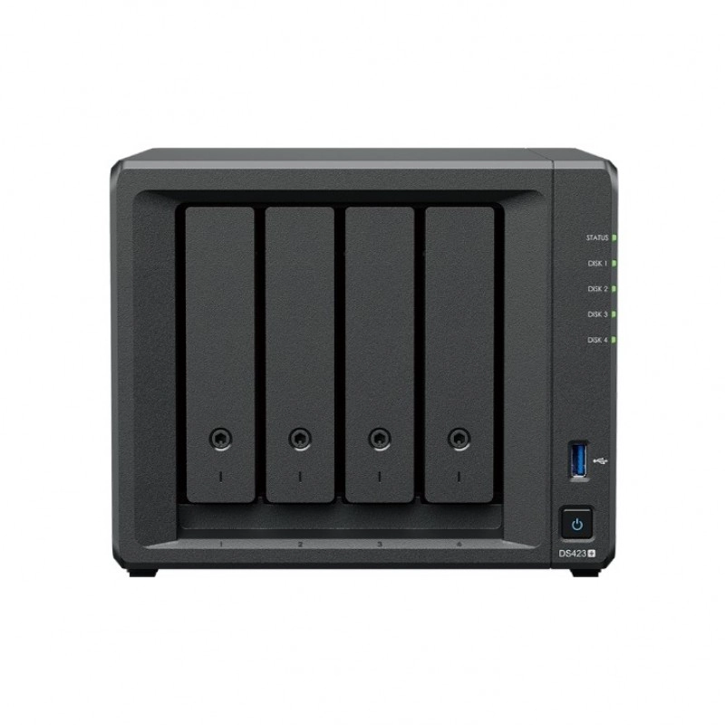 群暉 Synology 4 Bay 網絡儲存裝置, DS423+直立式 NAS