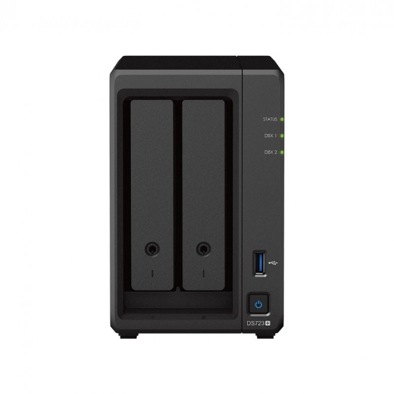 群暉 Synology 2 Bay 網絡儲存裝置, DS723+直立式 NAS