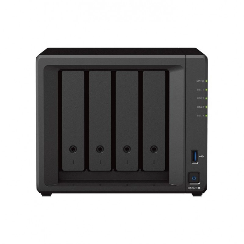 群暉 Synology 4 Bay 網絡儲存裝置, DS923+直立式 NAS