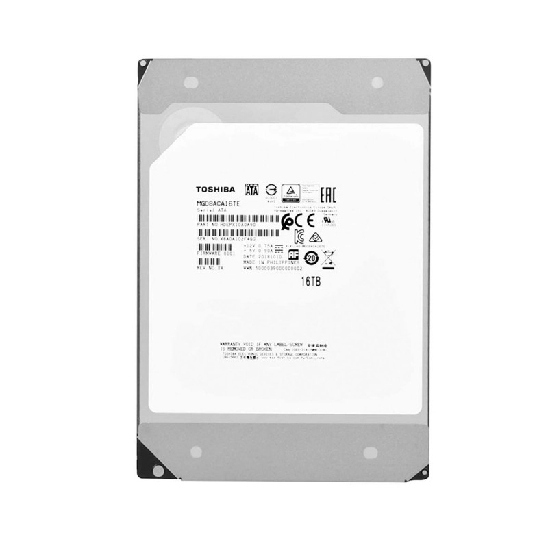 Toshiba 16TB 企業版 3.5吋 內置硬碟, MG08ACA16TE內置硬碟
