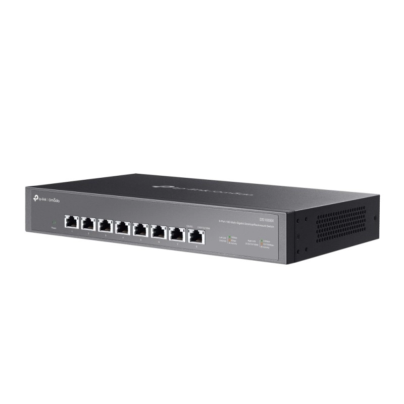 TP-Link Omada 8-Port Multi-Gigabit 非管理型交換器, DS1008X