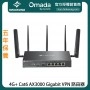 TP-Link Omada 4G+ Cat6 AX3000 Gigabit VPN 路由器, ER706W-4G