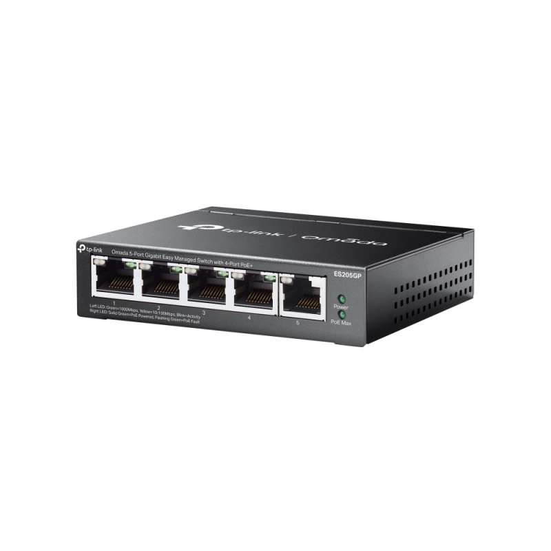 TP-Link Omada 5-Port Gigabit Easy 管理型交換器, ES205GP