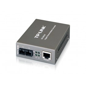 TP-Link Omada Gigabit Multi-mode SC Fiber Converter, MC200CM