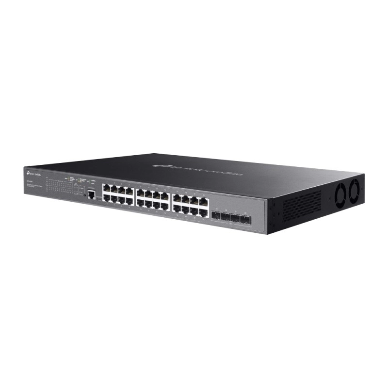TP-Link Omada 28-Port Gigabit PoE+管理型交換器, SG3428MP