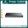 TP-Link Omada 48-Port Gigabit and 4-Port 10GE SFP+ PoE+ 管理型交換器, SG3452XP