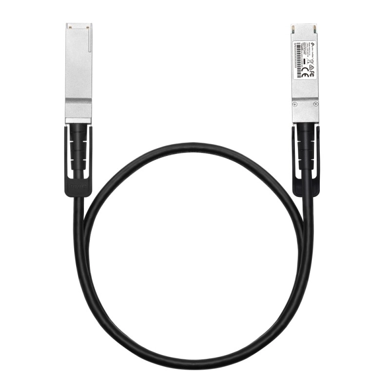 TP-Link Omada 1 Meter 100G QSFP28 直連電纜, SM9220-1M
