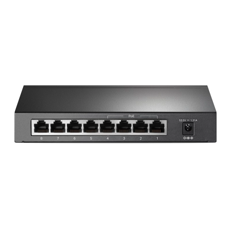 TP-Link 8-Port Gigabit PoE+ 非管理型交換器, TL-SG1008P