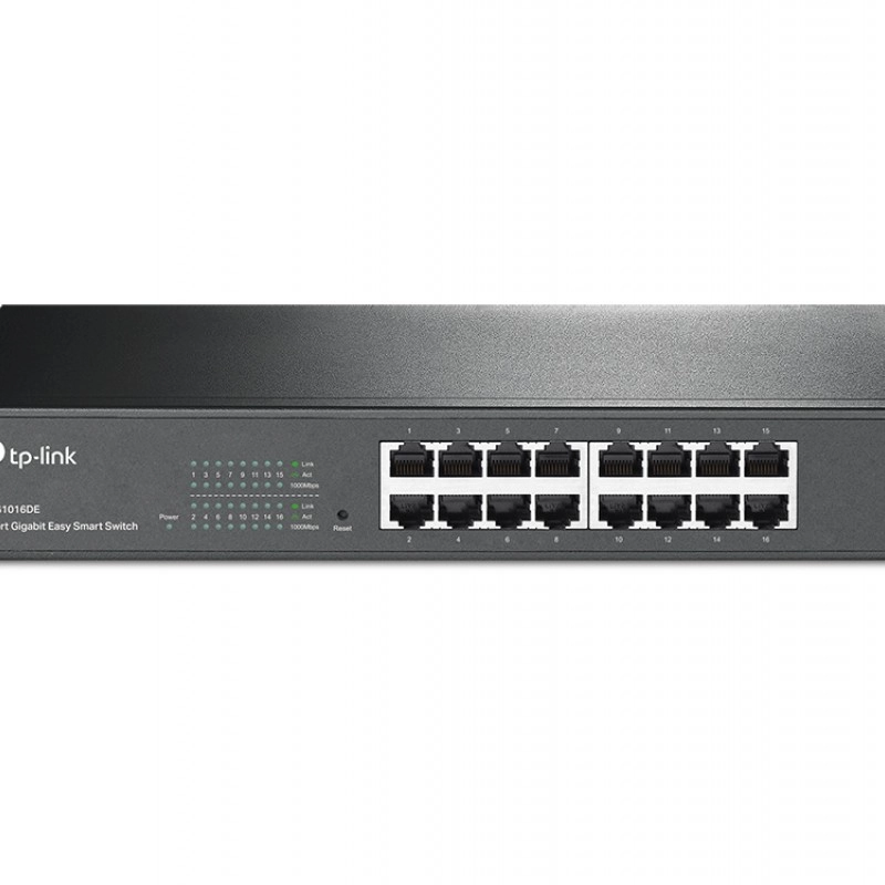 TP-Link 16-Port Gigabit 智慧型交換器, TL-SG1016DE