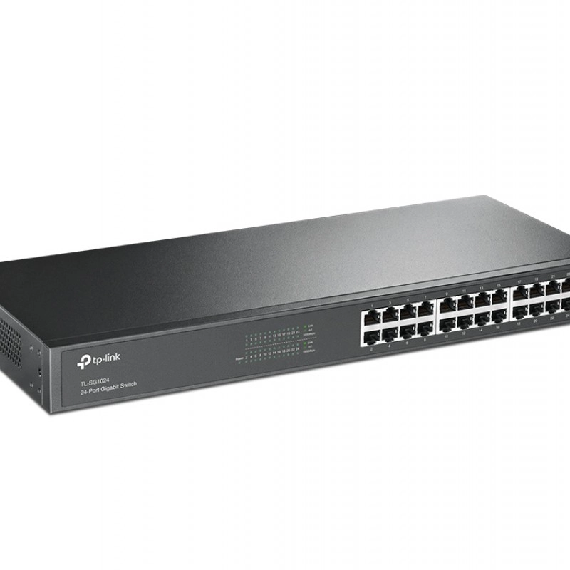 TP-Link 24-Port Gigabit 非管理型交換器, TL-SG1024