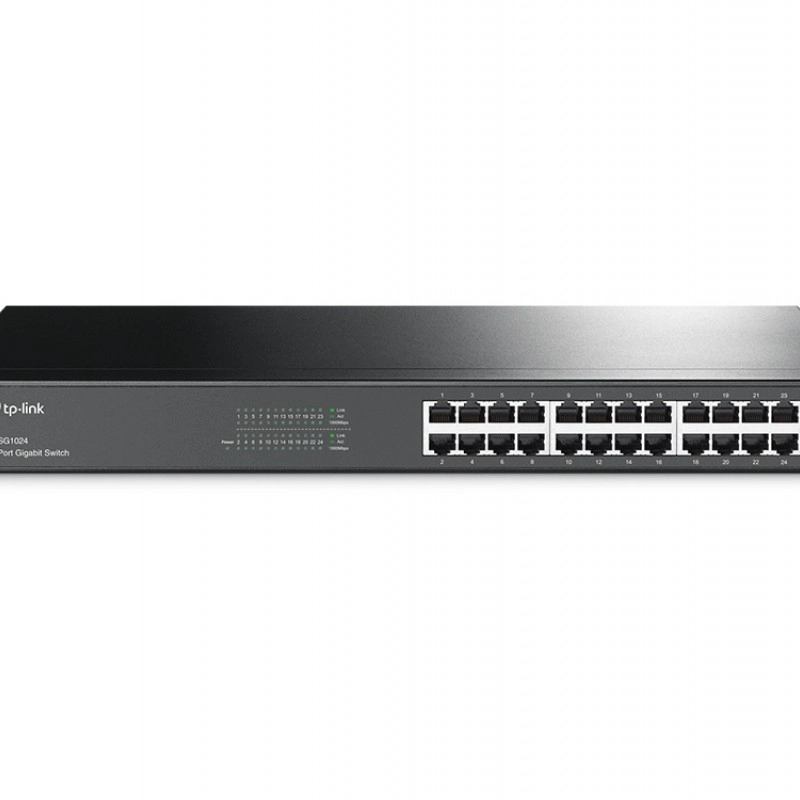 TP-Link 24-Port Gigabit 非管理型交換器, TL-SG1024