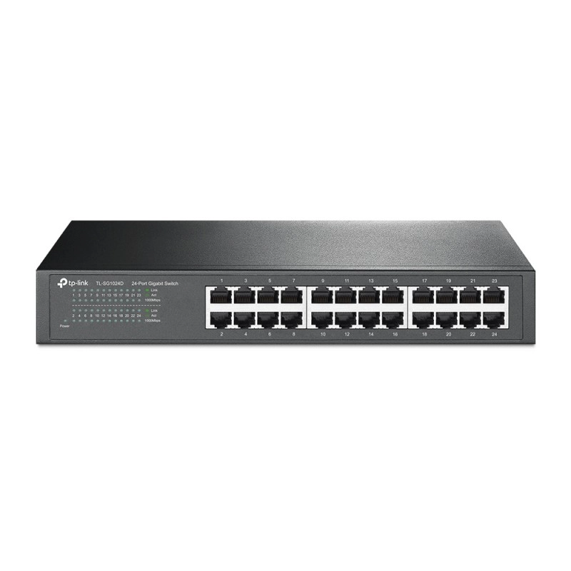 TP-Link 24-Port Gigabit 非管理型交換器, TL-SG1024D