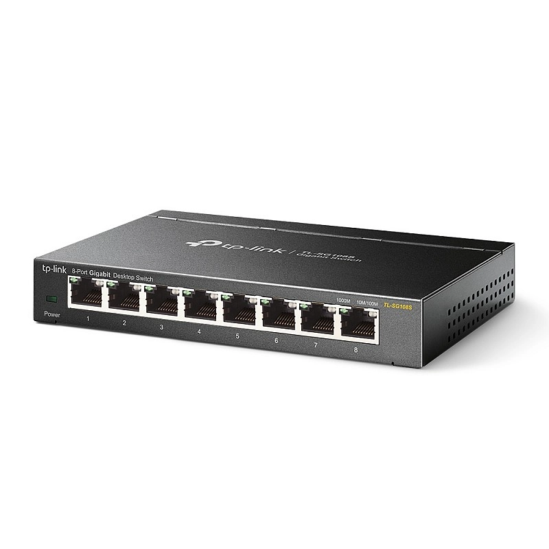 TP-Link 8-Port Gigabit 非管理型交換器, TL-SG108S